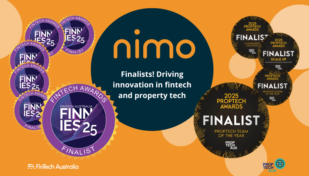 Nimo named finalist in the 2025 finnies and Proptech awards