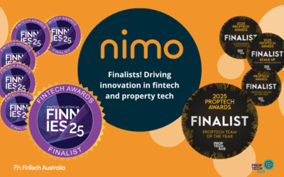 Nimo named finalist in the 2025 finnies and Proptech awards